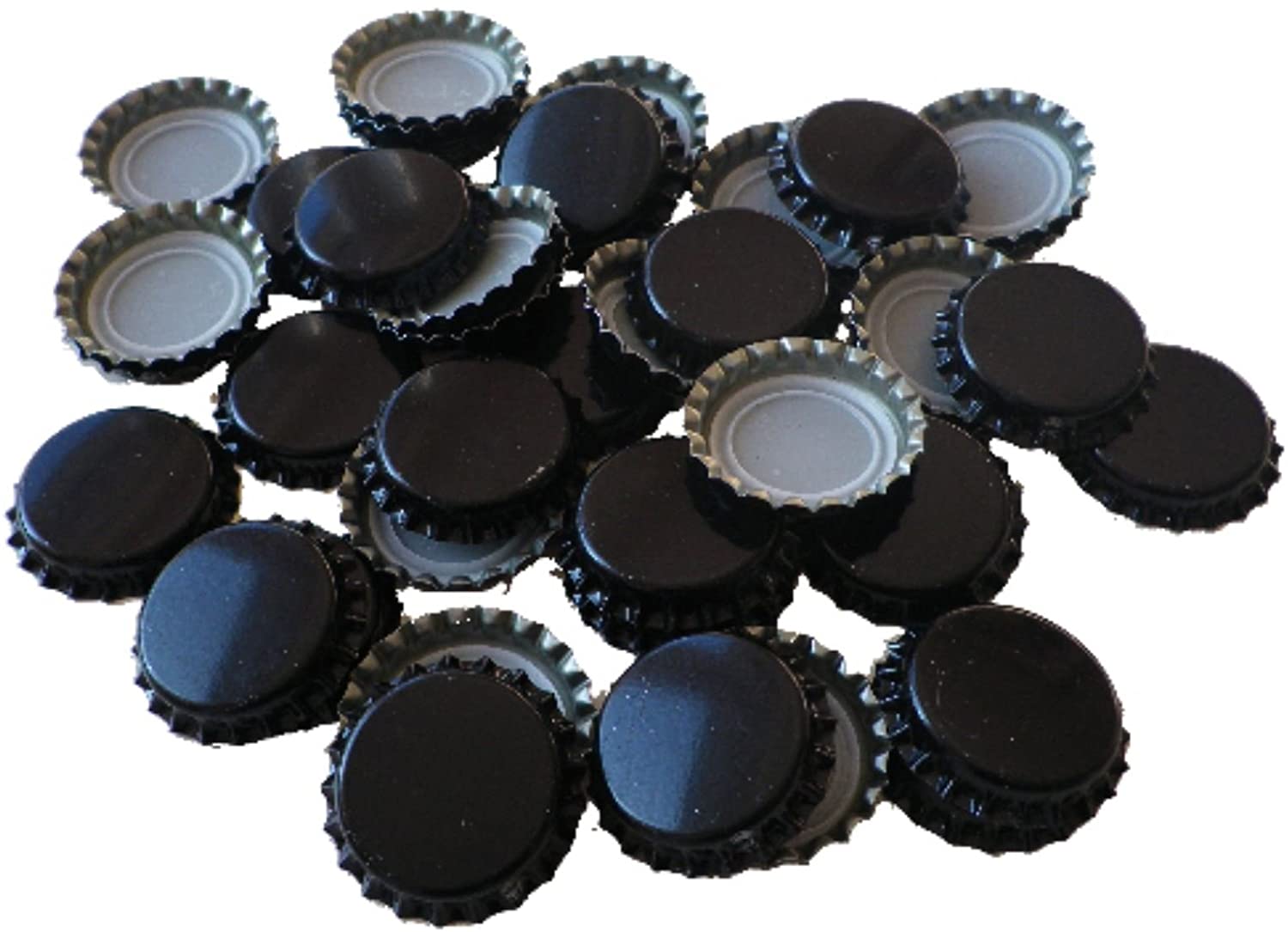 Tapa de corona de metal negro Soda Cap de soda 1000 piezas