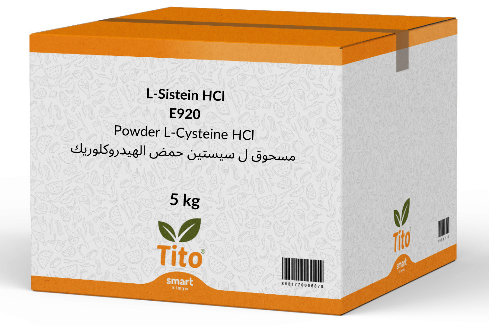 L-Sistein HCl E920 5 kg