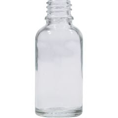 Прозрачна стъклена бутилка 50 ml 25 mm 20 бр