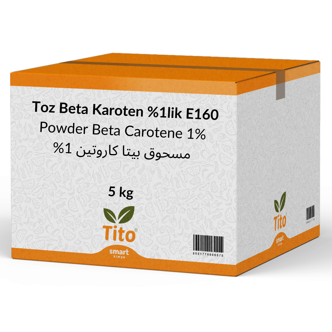 Toz Beta Karoten E160 %1lik 5 kg