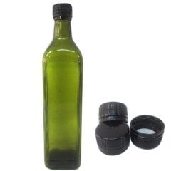 Aceite de Oliva Marasca Botella Verde Oscuro 750 ml 35 uds