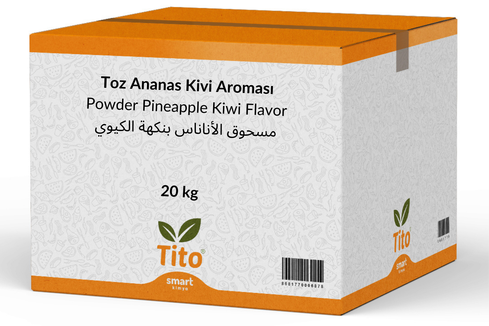 Toz Ananas Kivi Aroması 20 kg