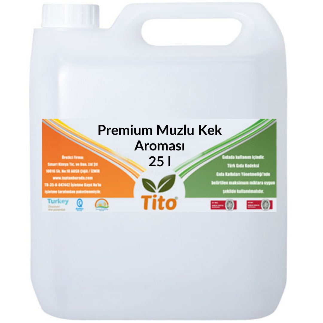 Premium Muzlu Kek Aroması 25 litre