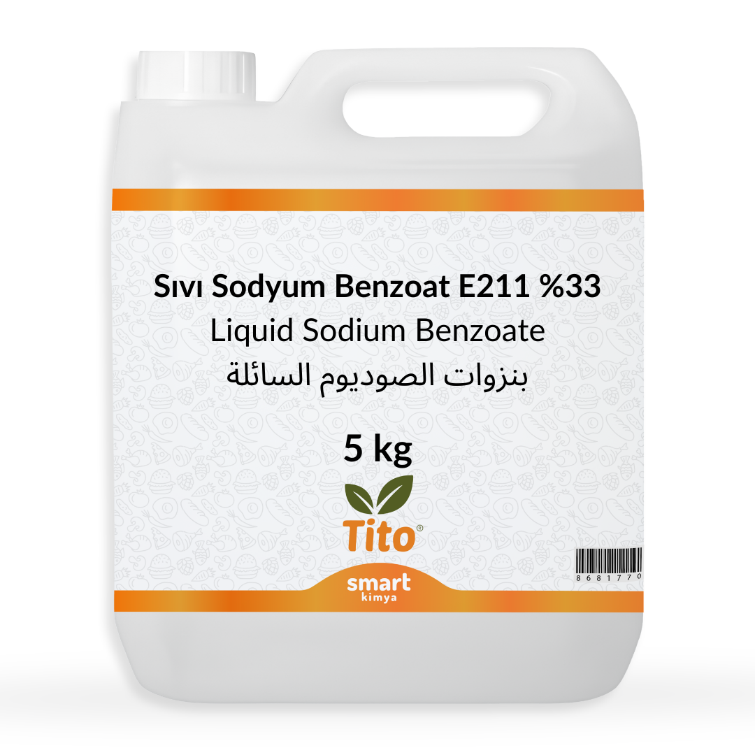 Sıvı Sodyum Benzoat E211 5 litre %33lük