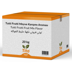 Toz Tutti Frutti Meyve Karışımı Aroması 20 kg