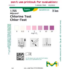 Klor Test Kiti 0-20 mg