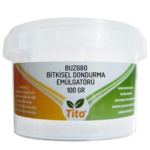Γαλακτωματοποιητής φυτικού παγωτού Tito Buz680 100 γρ