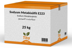 Metabisulfito de sodio E223 25 kg