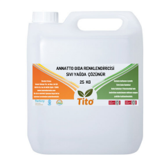 Annatto Gıda Renklendiricisi Sıvı Yağda Çözünür E160b 25 kg