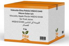 Viskozite Elma Pektini MSE43 E440 Meyve Suları için 5 kg