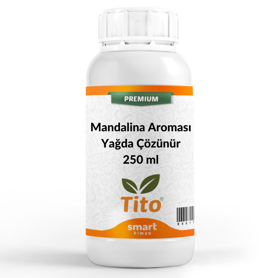 Premium Mandalina Aroması Yağda Çözünür 250 ml