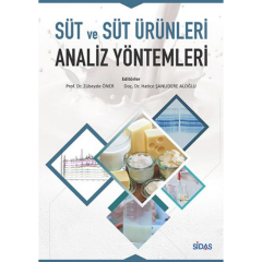 Süt ve Süt Ürünleri Analiz Yöntemleri Kitabı