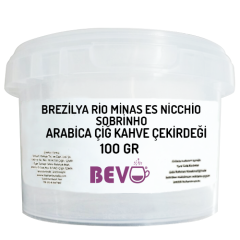 Brezilya Rio Minas Es Nicchio Sobrinho Arabica Çiğ Kahve Çekirdeği 100 g