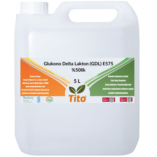 Glucono Delta Lactona GDL E575 50% 5 litros