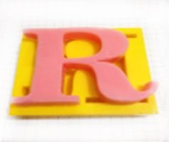 Силиконовое мыло с буквой R и ароматизированная каменная форма
