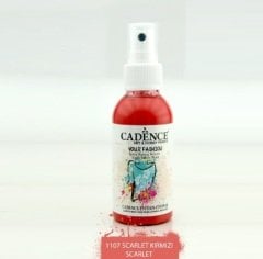 Scarlet Kırmızı Sprey Kumaş Boyası (1107) 100 ml