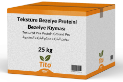 Tekstüre Bezelye Proteini Bezelye Kıyması 25 kg