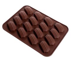 Silikon Madelin Çikolata Kalıbı 16 Delikli - BS993