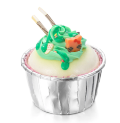 Muffin Cupcake Mini Kek Kalıbı Kapsülü Gümüş 24 Adet