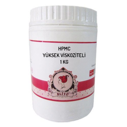 Yüksek Viskoziteli HPMC Hidroksipropil Metil Selüloz 1 kg