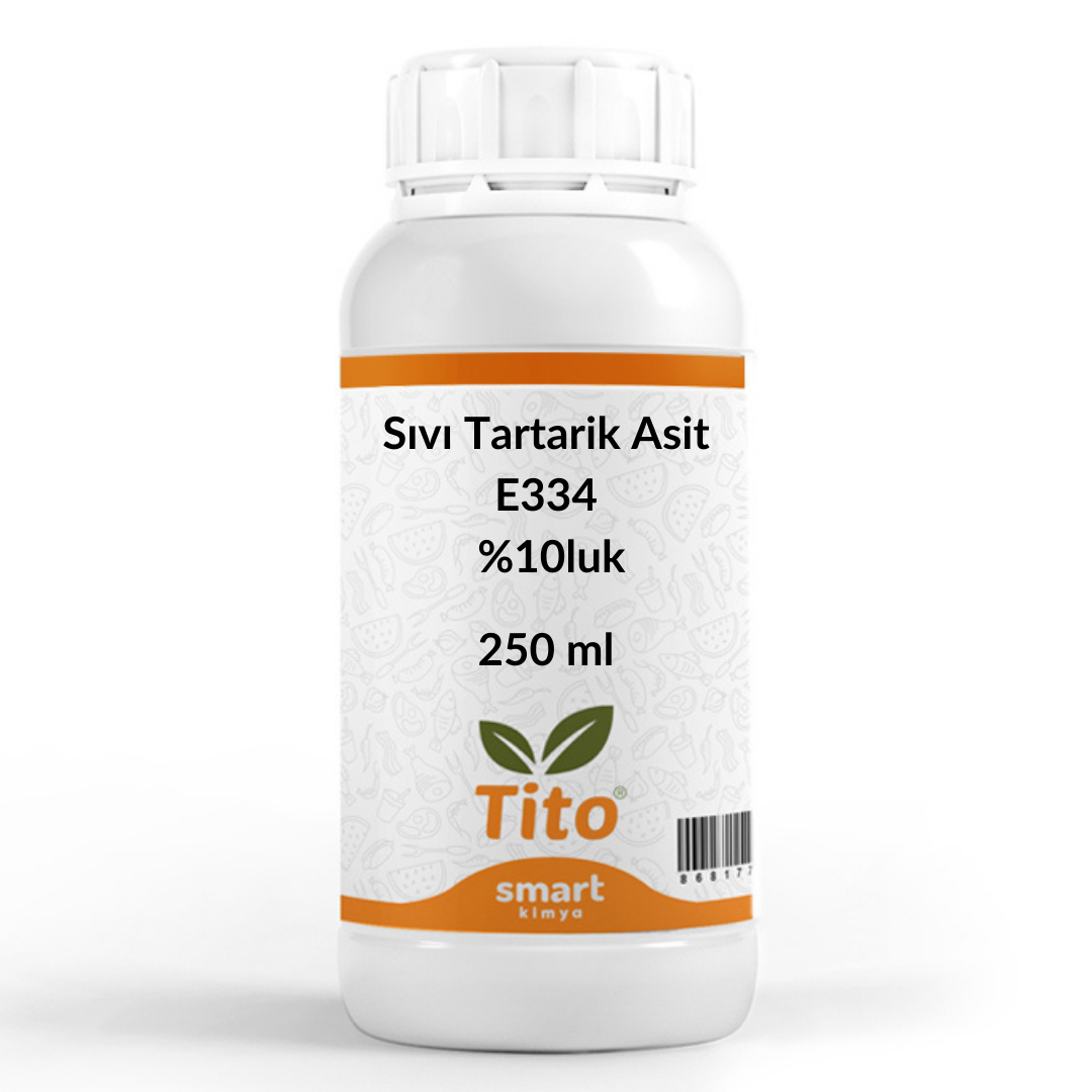 Sıvı Tartarik Asit E334 %10luk 250 ml
