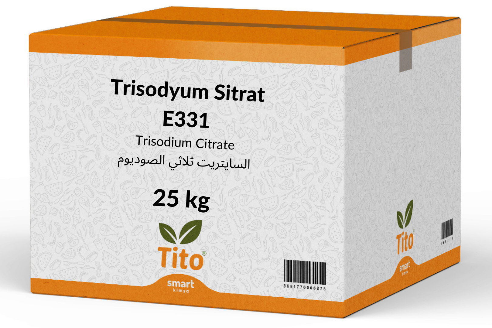 Trisodyum Sitrat E331 25 kg