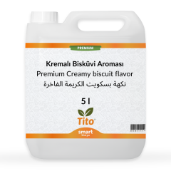 Premium Kremalı Bisküvi Aroması 5 litre