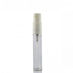 Probador de botella de vidrio transparente Botella de perfume Tapa blanca 5 ml 3000 piezas