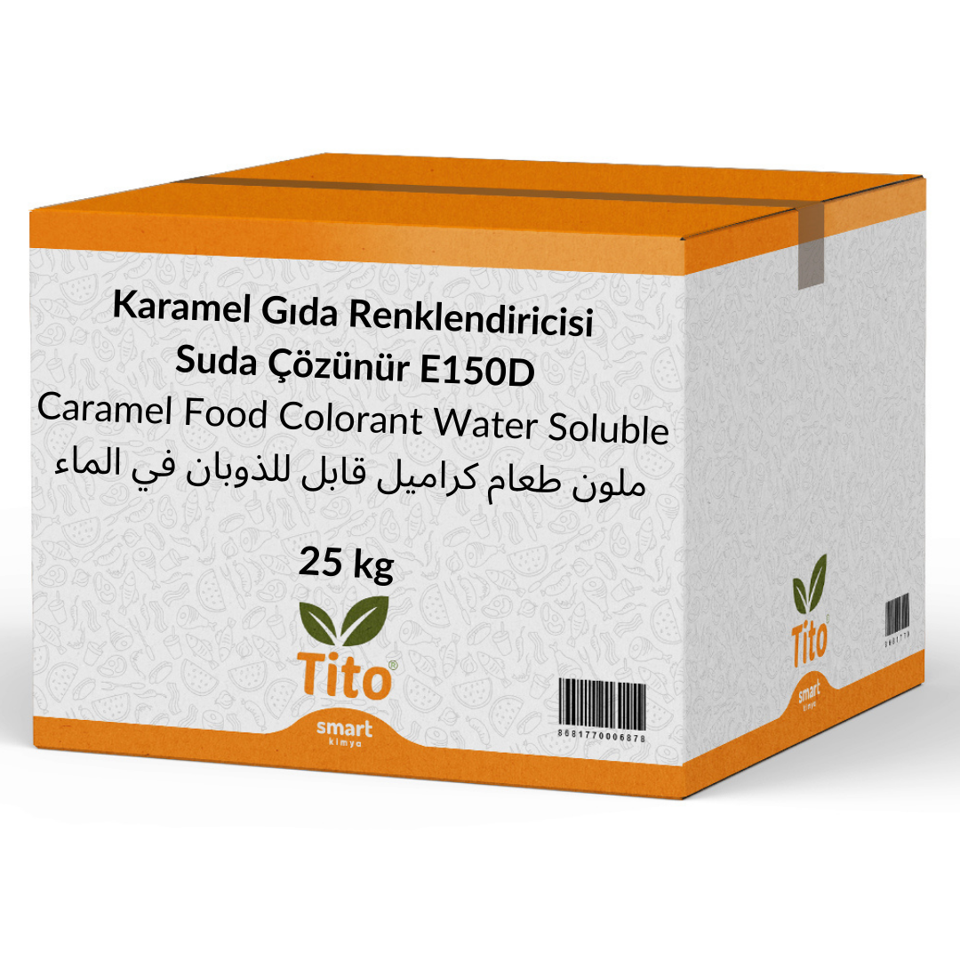 Karamel Gıda Renklendiricisi Toz Suda Çözünür E150d 25 kg