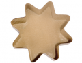 Sekiz Köşeli Yıldız Şekilli Kağıt Pasta Kek Kalıbı