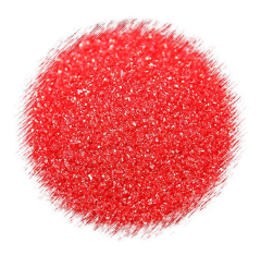 Kırmızı Renkli Toz Şeker Sanding Sugar 1 kg