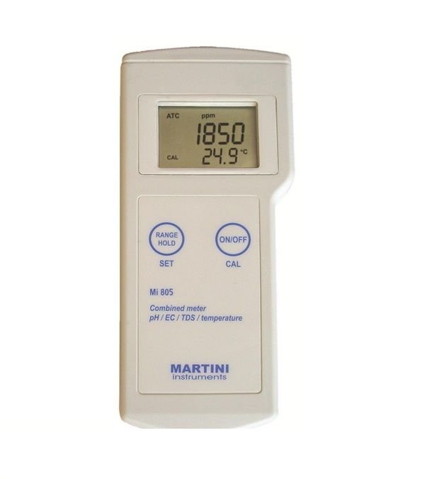 Milwaukee Portatif Tip pH Metre, İletkenlik, TDS ve Sıcaklık Ölçer (MW 805)