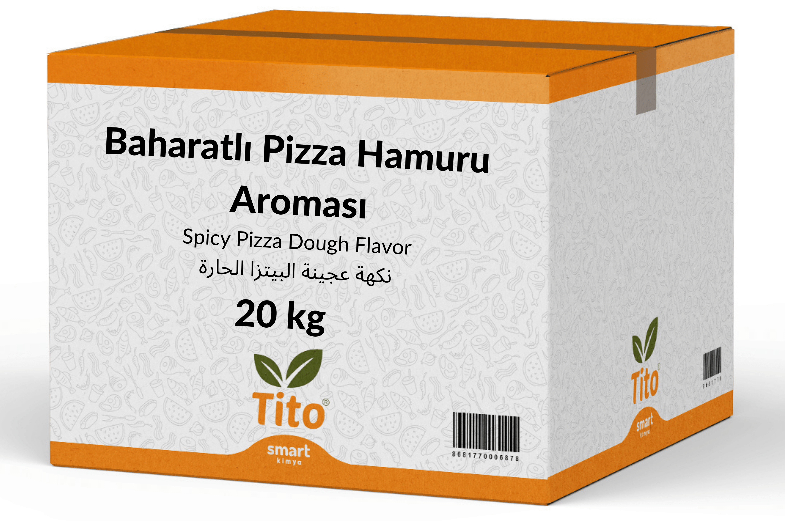 Toz Baharatlı Pizza Hamuru Aroması 20 kg