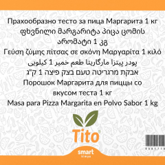 Toz Margarita Pizza Hamuru Aroması 1 kg