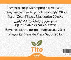 Toz Margarita Pizza Hamuru Aroması 20 kg