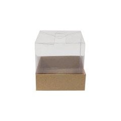 Kraft Asetat Kutu 8x8x8 cm 10 Adet