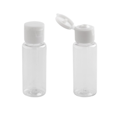 Plastik Fliptop Duş Jeli Şampuan Kolonya Şişesi 20 ml 20 Adet