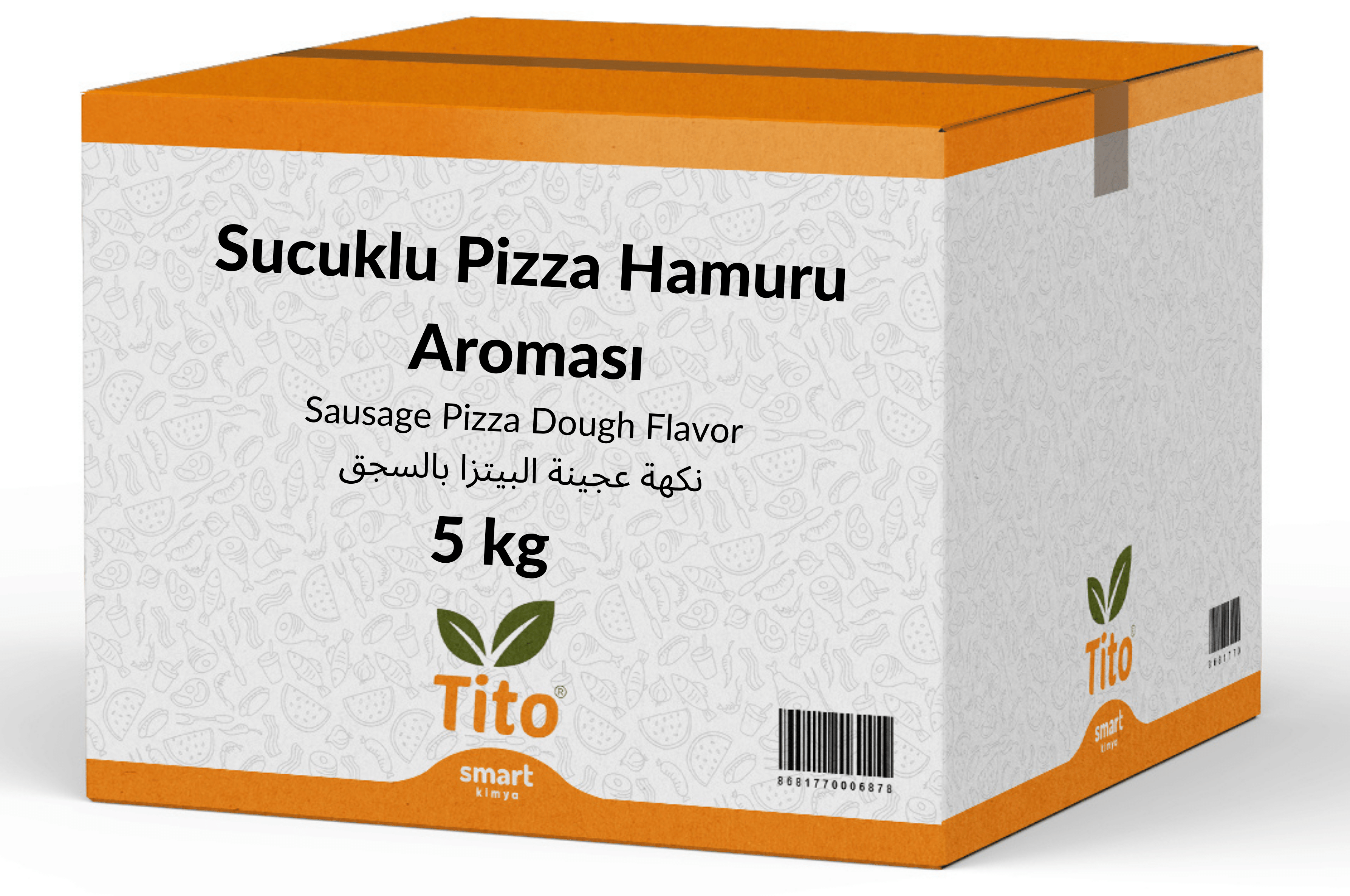 Toz Sucuklu Pizza Hamuru Aroması 5 kg