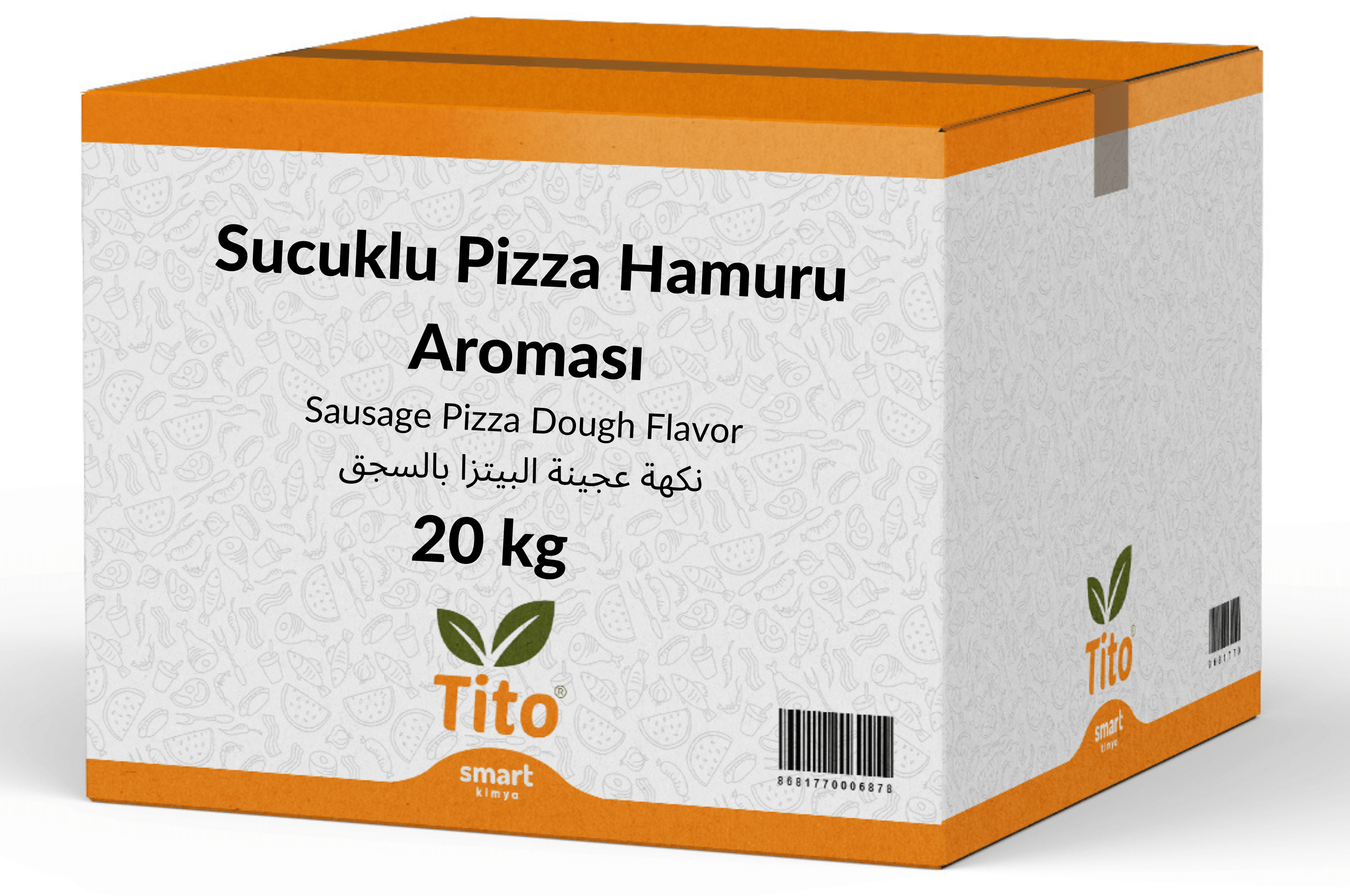 Toz Sucuklu Pizza Hamuru Aroması 20 kg