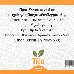 Toz Soğan Aroması 5 kg