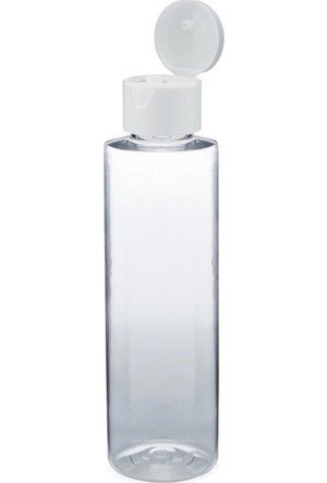 Plastik Fliptop Duş Jeli Şampuan Kolonya Şişesi 50 ml