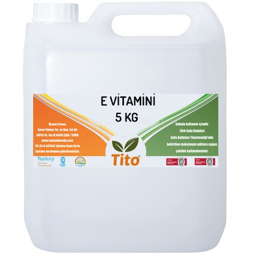 Sıvı E Vitamini Tokoferol 5 kg