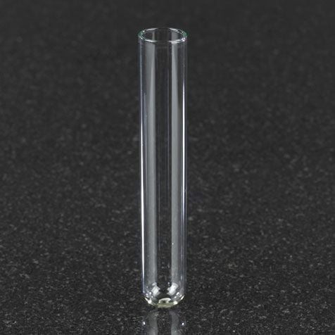 Tubo de ensayo de tubo de vidrio 12 x 75 mm 250 uds.