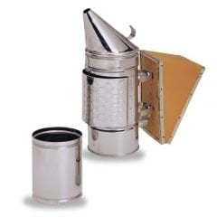 Leather Beekeeper Bellow with Stainless Bucket