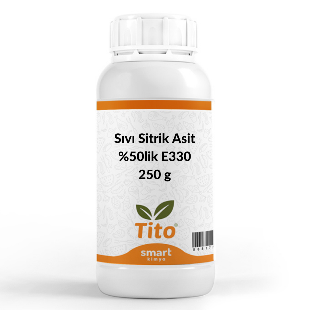 Sıvı Sitrik Asit %50lik E330 250 g