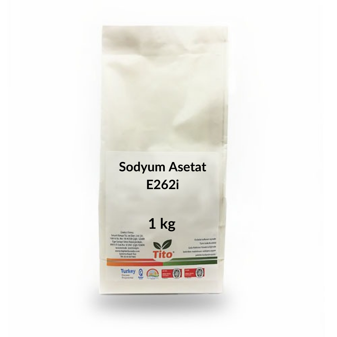 Sodyum Asetat E262i 1 kg