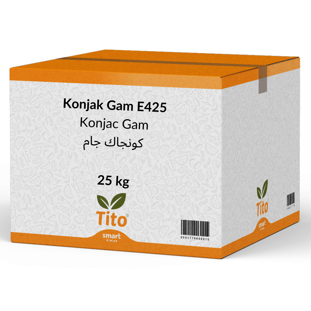 Konjak Gam Glukomannan E425 25 kg