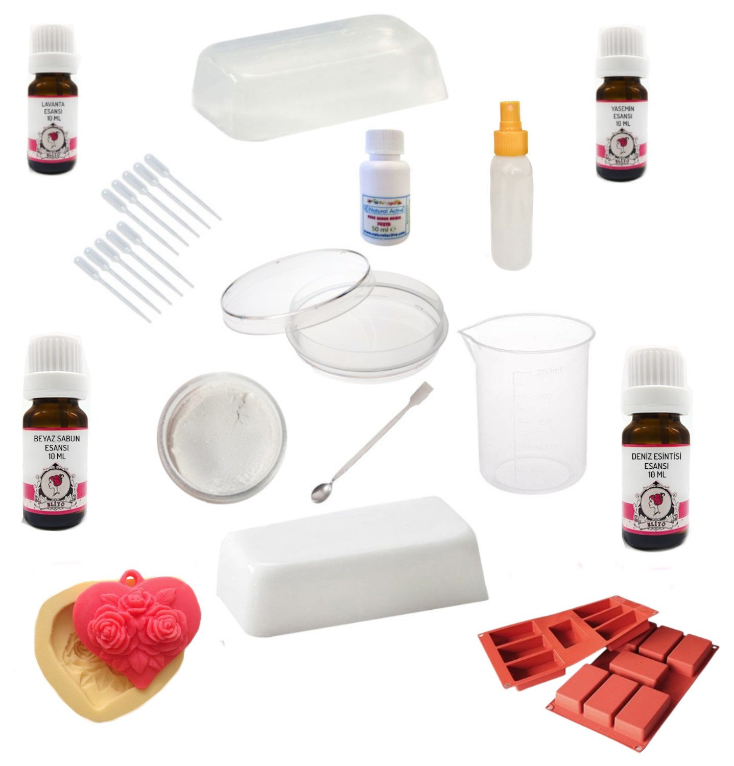Boutique Soap Making Education Set With Materials