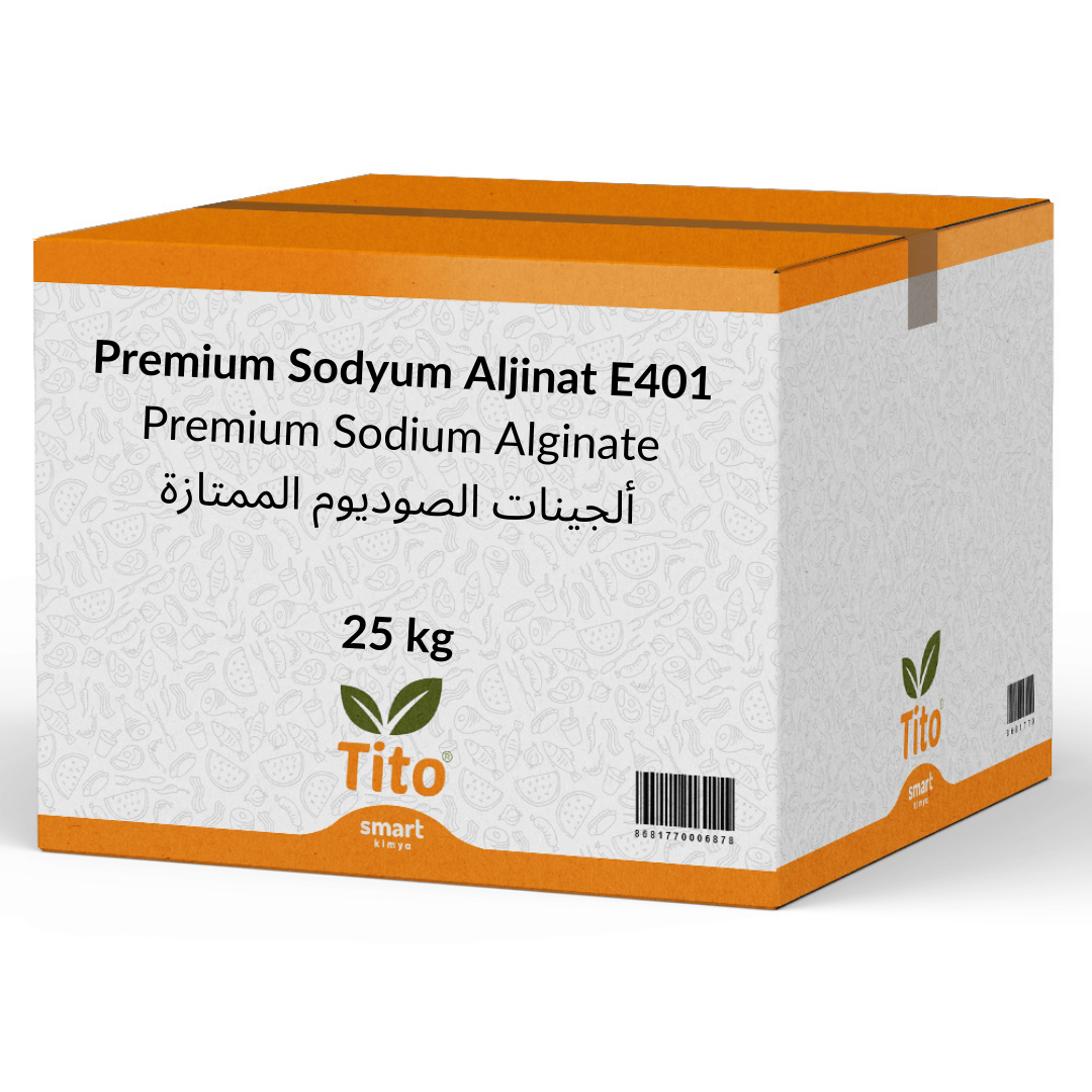 Premium Sodyum Aljinat E401 25 kg