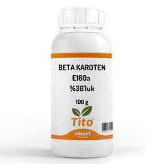 Sıvı Beta Karoten E160a %30luk Yağda Çözünür 100 g